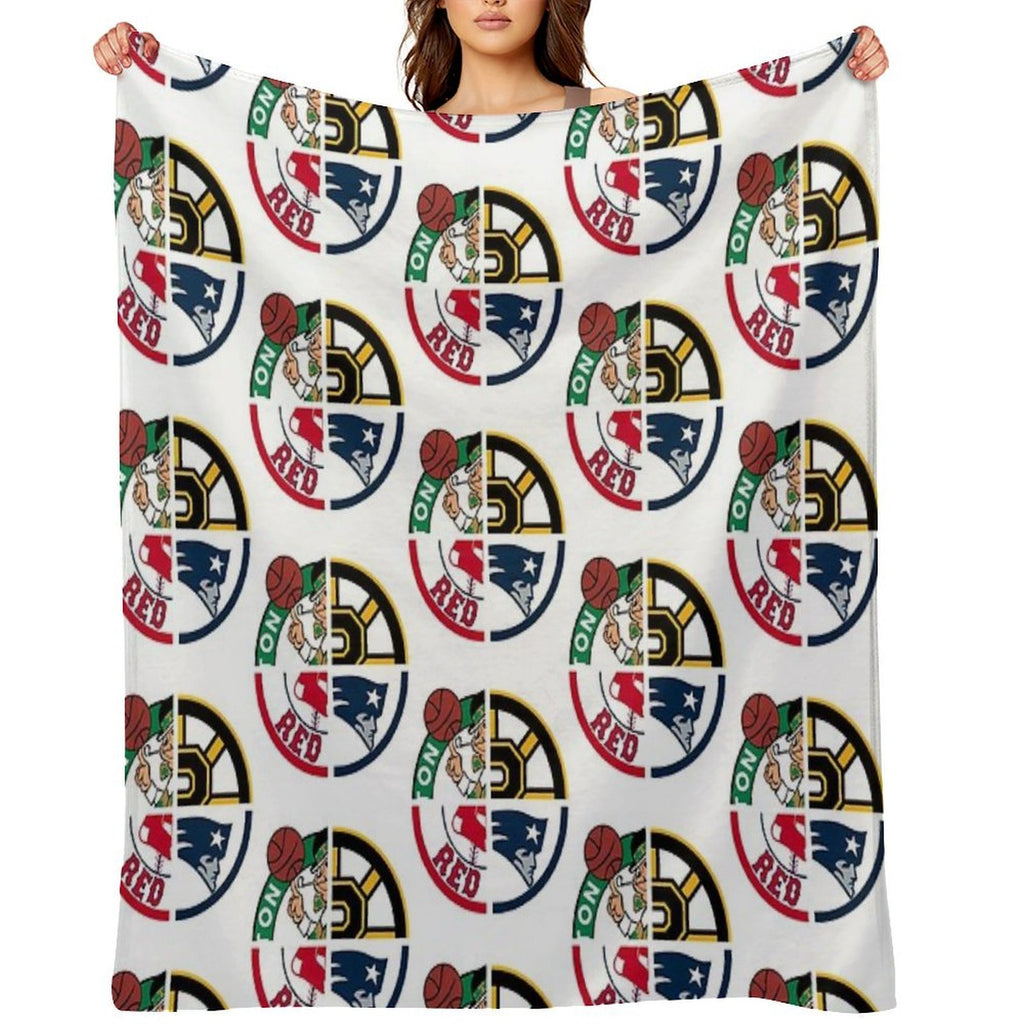 Bos.ton Sports Gift-ready Throw Blanket
