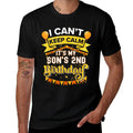 It's My Son 2nd Birthday Matching Family Party  Stretchy T-Shirt