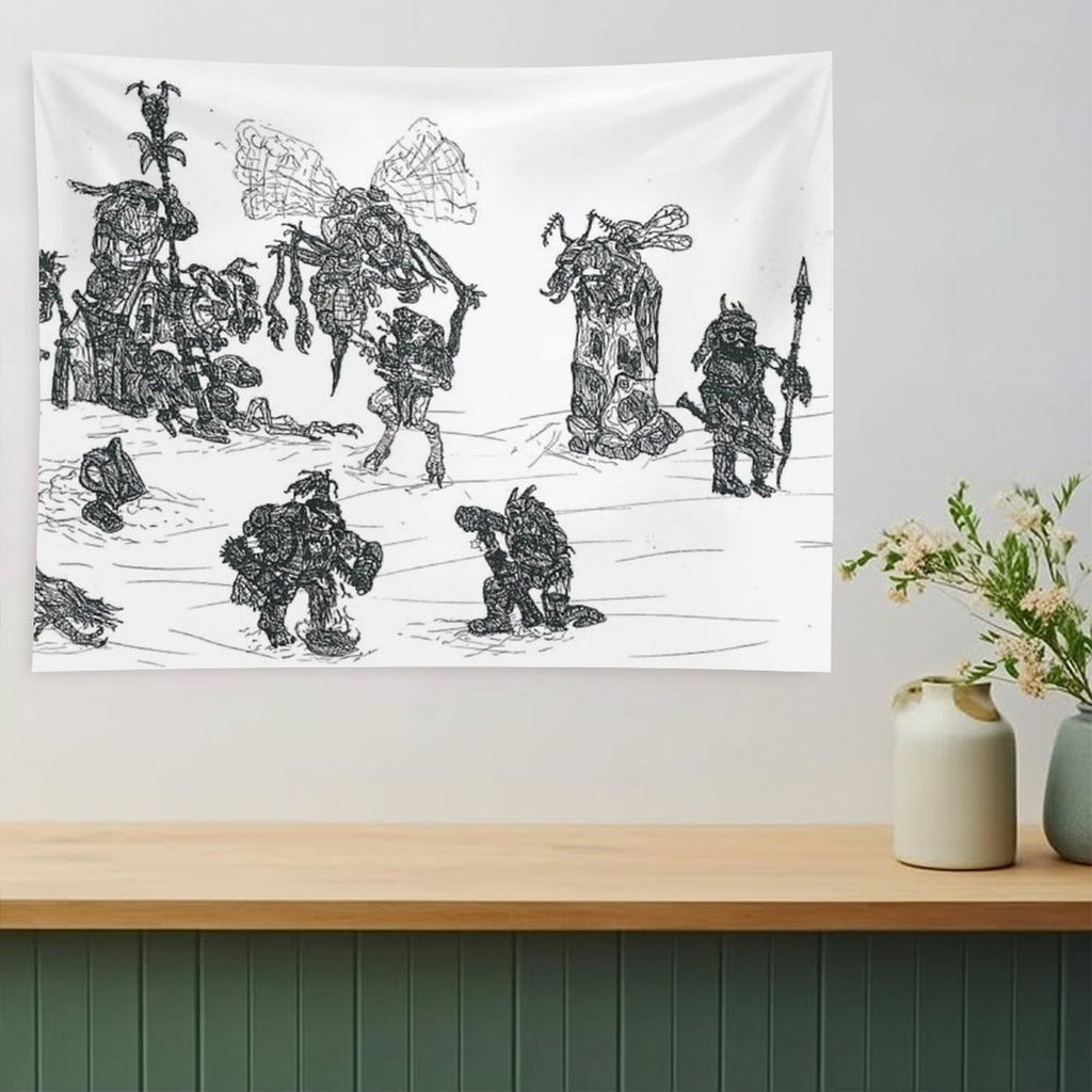 The Bug Lord Tapestry