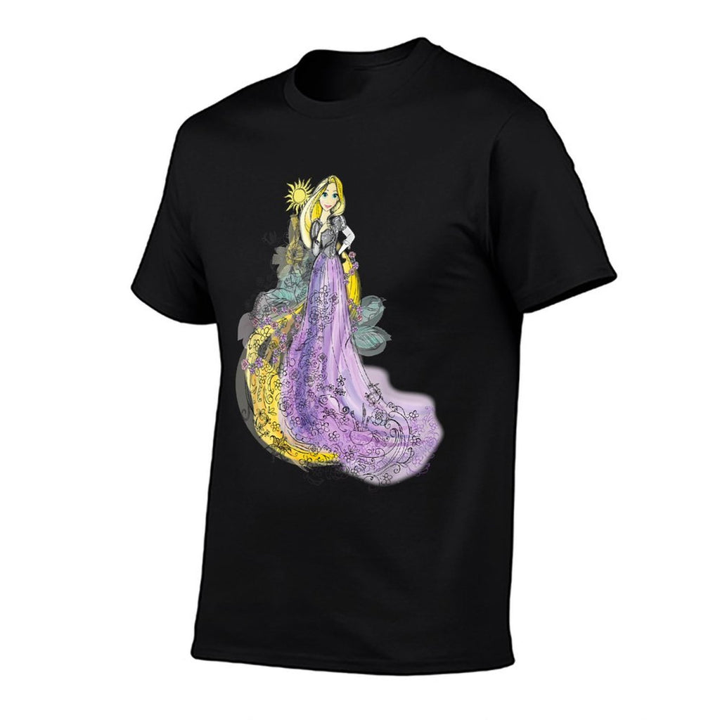 Disney Rapunzel Watercolor Comfortable T-Shirt
