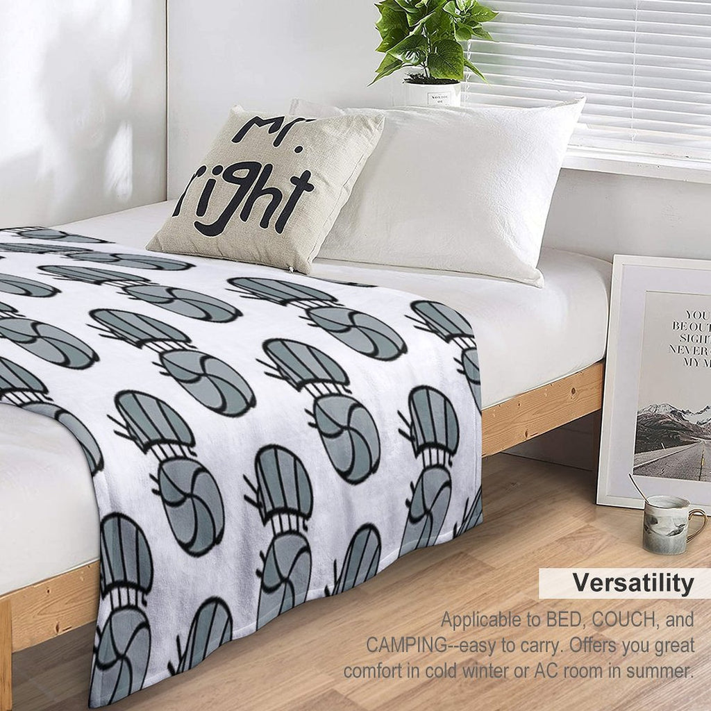 Roly-poly Machine-washable Throw Blanket