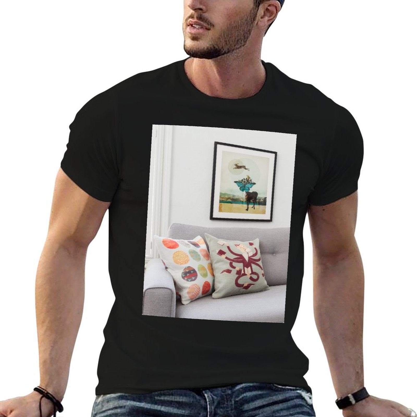 Throw Pillows  Versatile T-Shirt