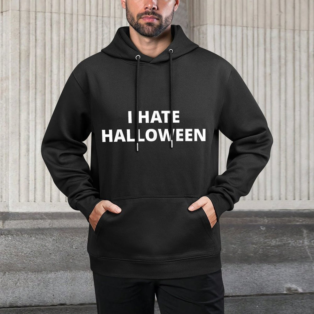 I Hate Halloween Relaxed Fit Hoodie