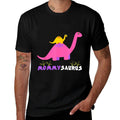 Mommysaurus Cute Mother Dinosaur Mommy Saurus Matching  High-quality Stitching T-Shirt