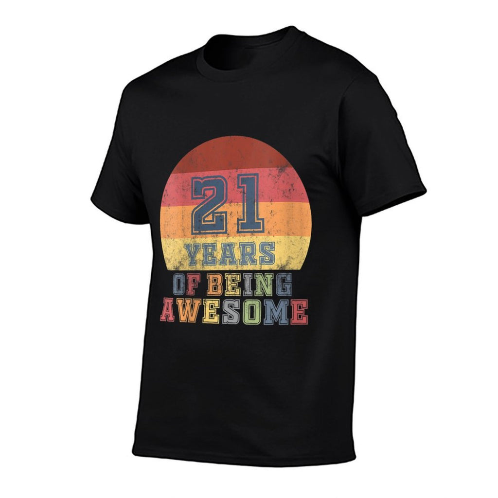 Womens 21st Birthday Girls Daughter Gift 21 Year Old Son Boys  Easy-care T-Shirt