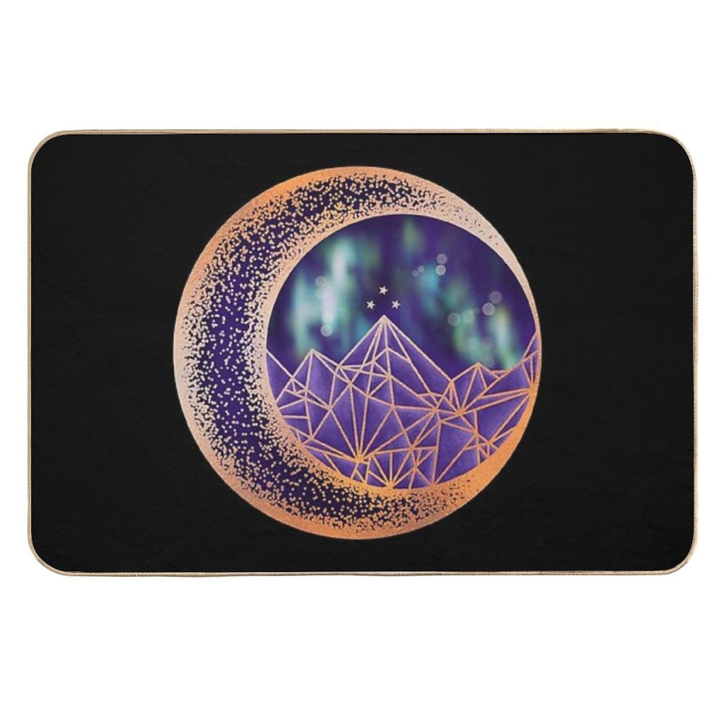 Gold Night Court Insignia  Easy Maintenance Bath Mat