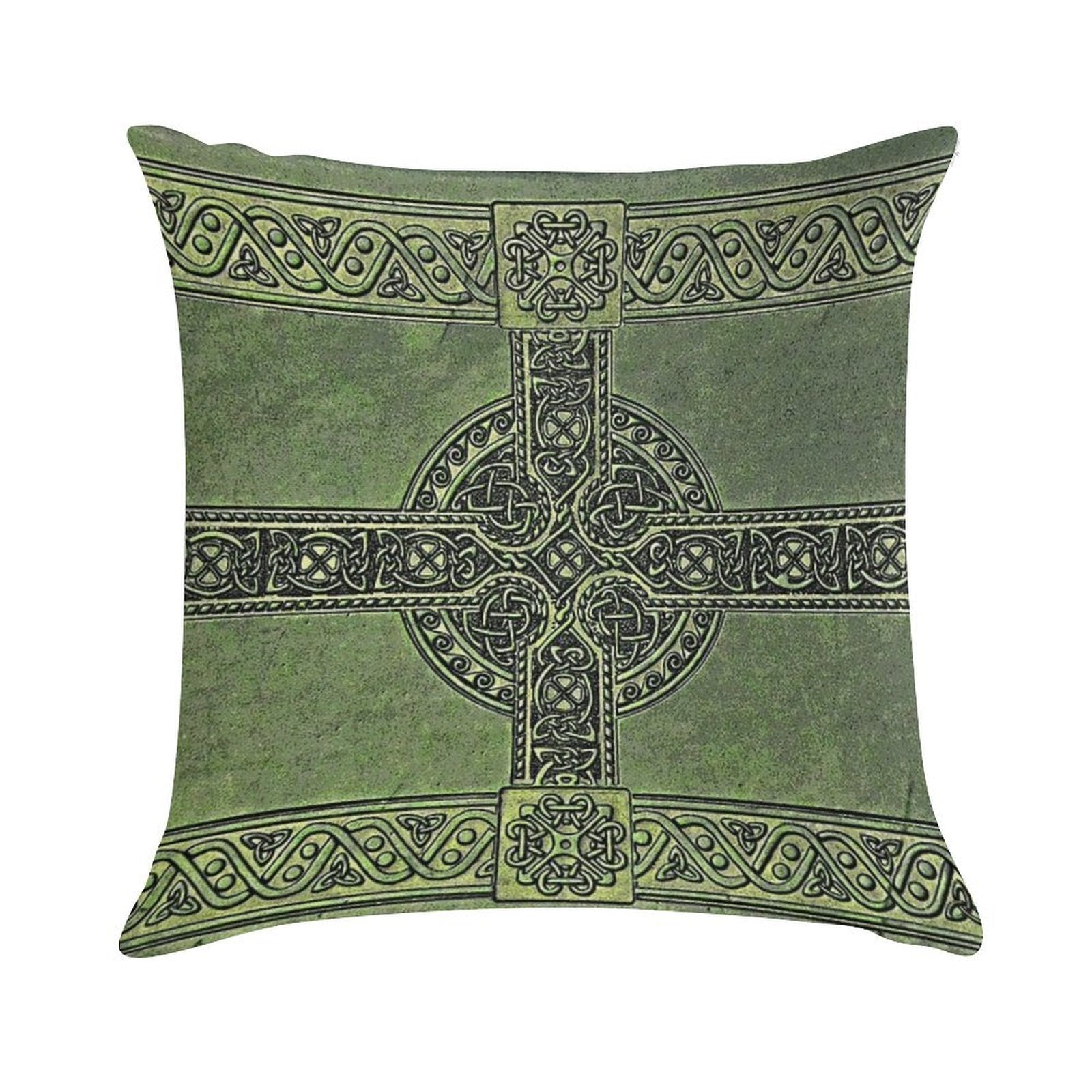 Celtic Knotwork Soft Gift Ready Throw Pillow