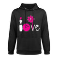 Women Bowling-Shirt Girls Love Team Bowling Vintage Pilling-Resistant Hoodie