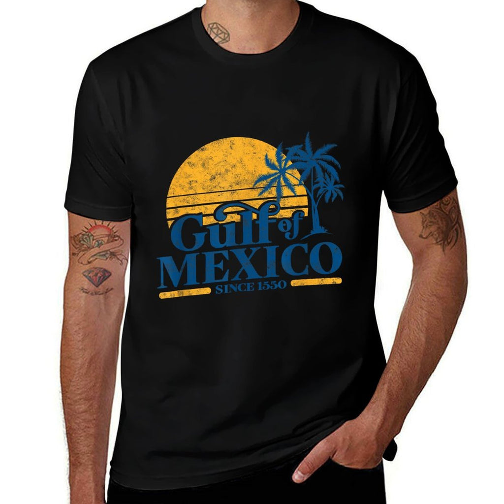 Gulf of Mexico Est. 1550 Retro Vintage  Quick-drying T-Shirt