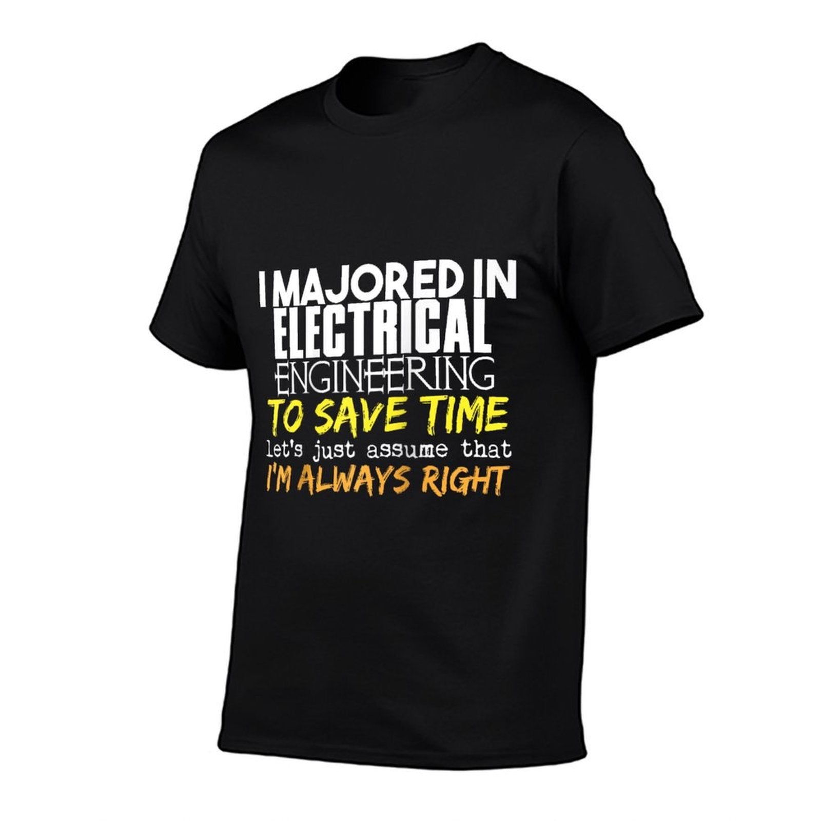 Electrical Engineering Major Gift for Back to School Gift Raglan Baseball  Odor-resistant T-Shirt