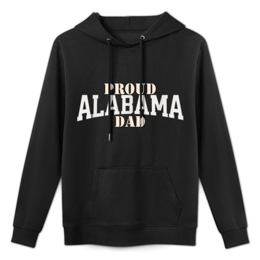 Proud Alabama Dad. Fathers Day, Birthday, Christmas Versatile Streetwear Hoodie