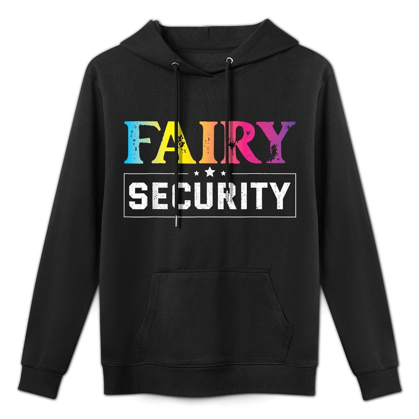 Fairy Security Birthday Party Funny Halloween Costume Moisture-Wicking Hoodie
