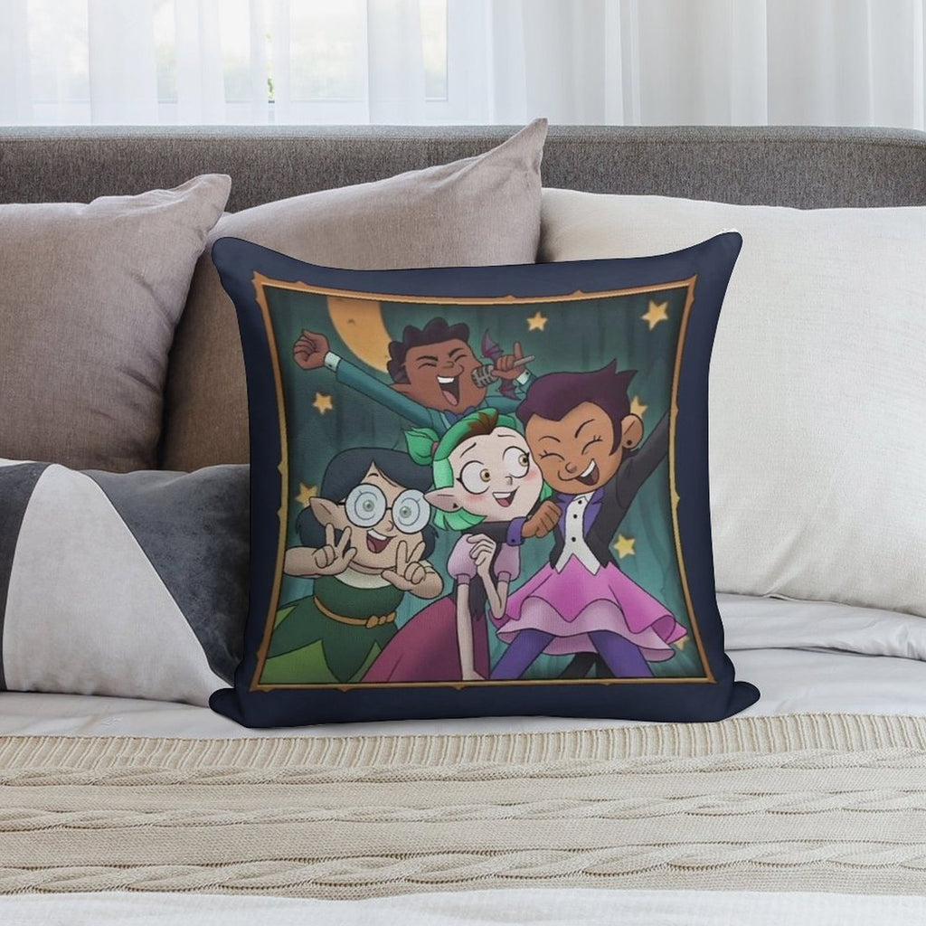 The Owl House Soft Home Decor Throw Pillow