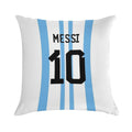 Messi 10 Soft Shrink-Resistant Throw Pillow