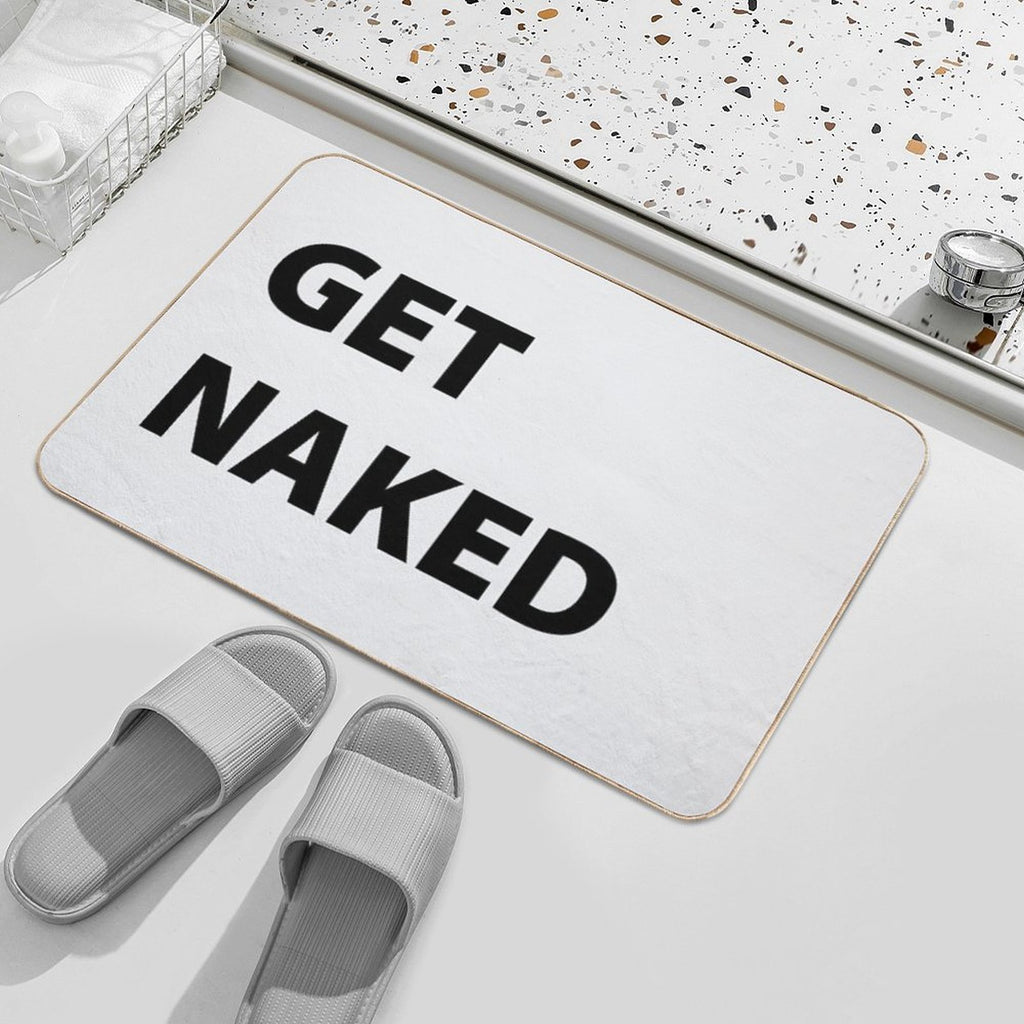 Get Naked  Repositionable Bath Mat