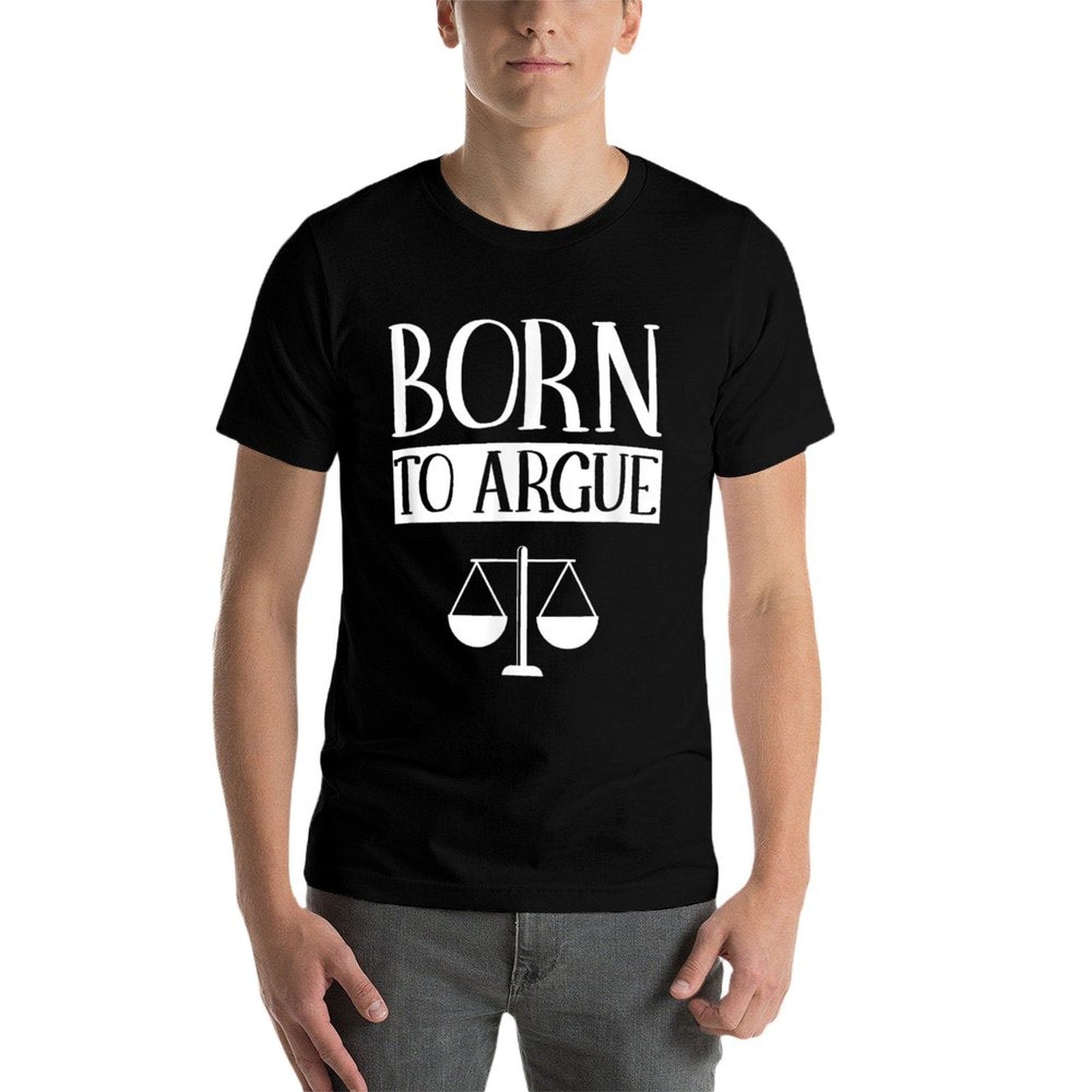 Born To Argue Advocate Law Firm Lawyer Attorney Lawyers  Polyester Blend T-Shirt