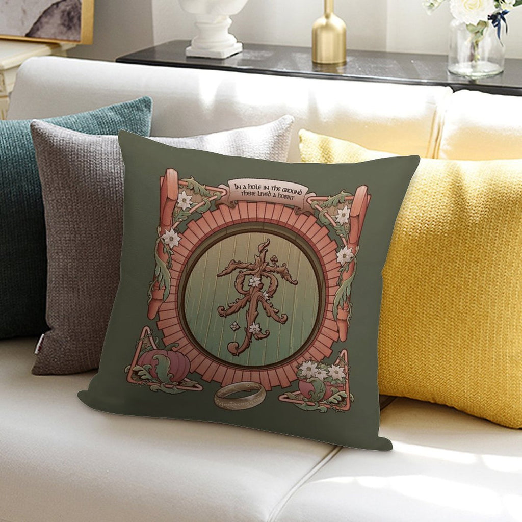 A Hole In The Ground Soft Easy Maintenance Throw Pillow