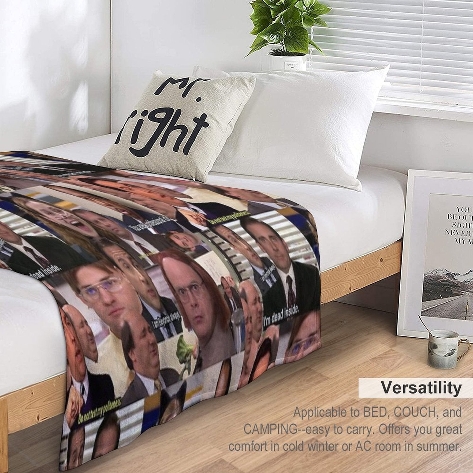 The Office COLLECTION! Easy Care Throw Blanket