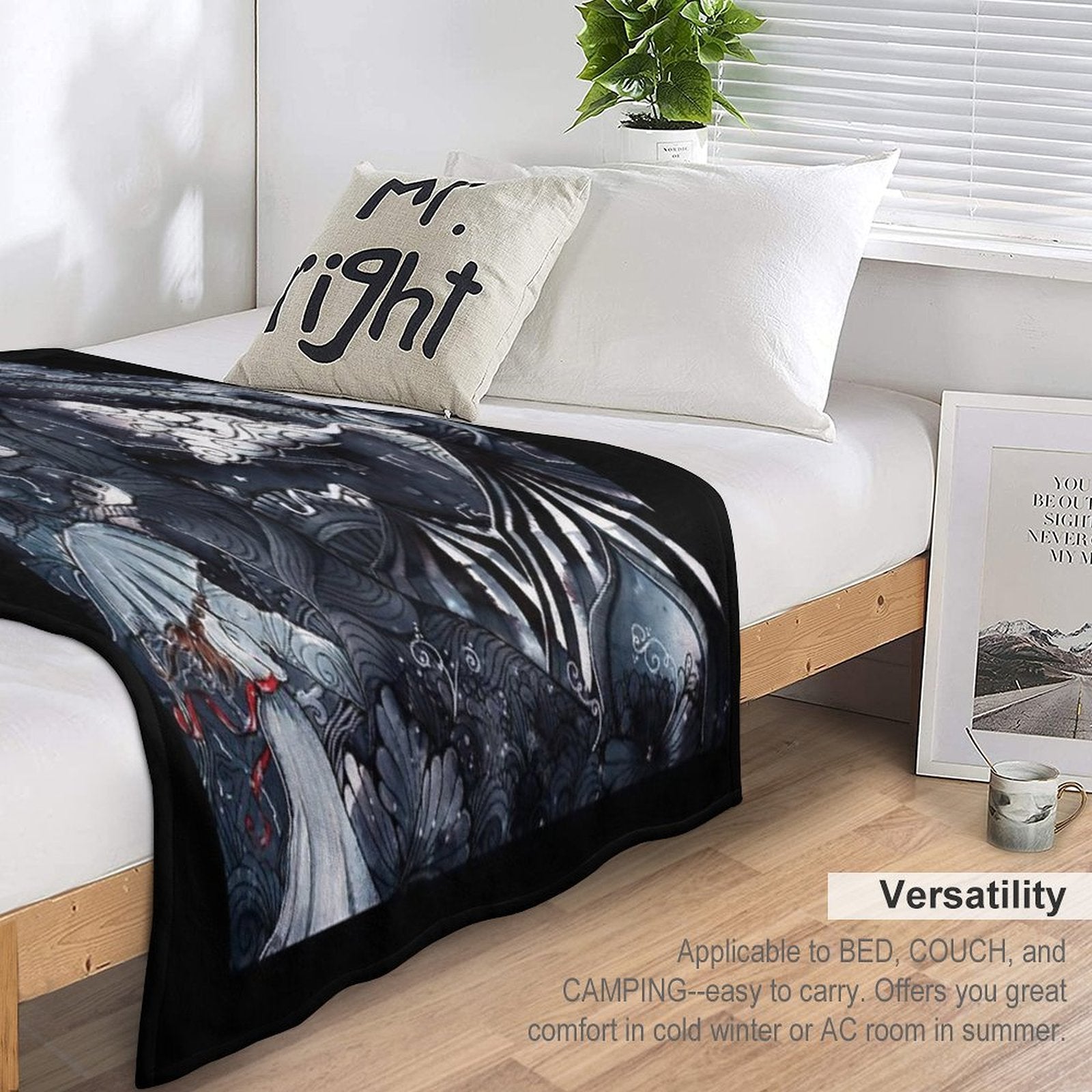 The Night Circus Velvety-soft Throw Blanket