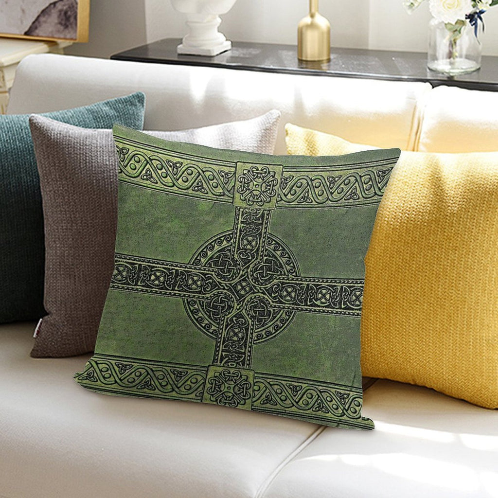 Celtic Knotwork Soft Gift Ready Throw Pillow