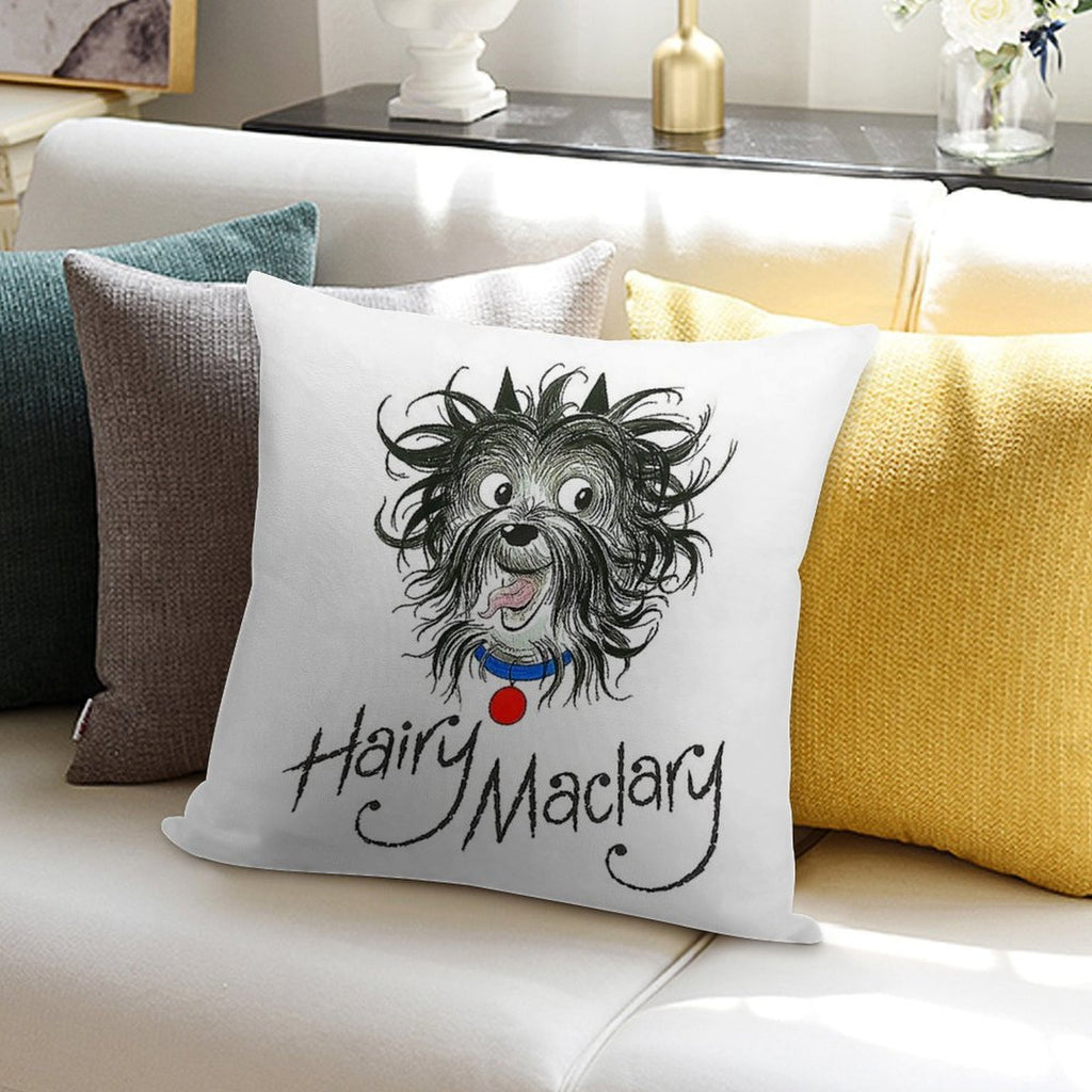 Hairy Maclary Soft Short Plush Fabric Throw Pillow