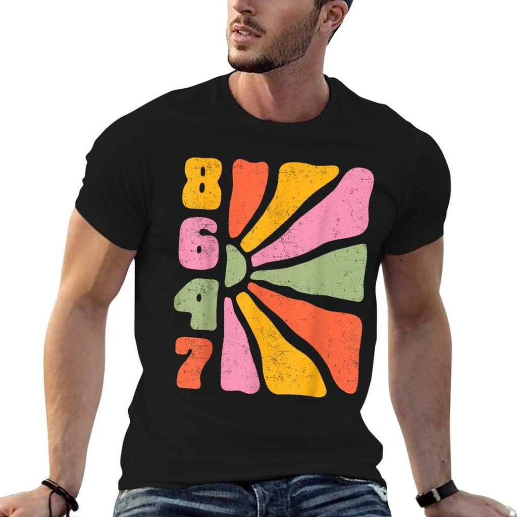 Vintage 8647 Anti-Trump Funny Boho Flowers Floral Feminist  Graphic-printed T-Shirt