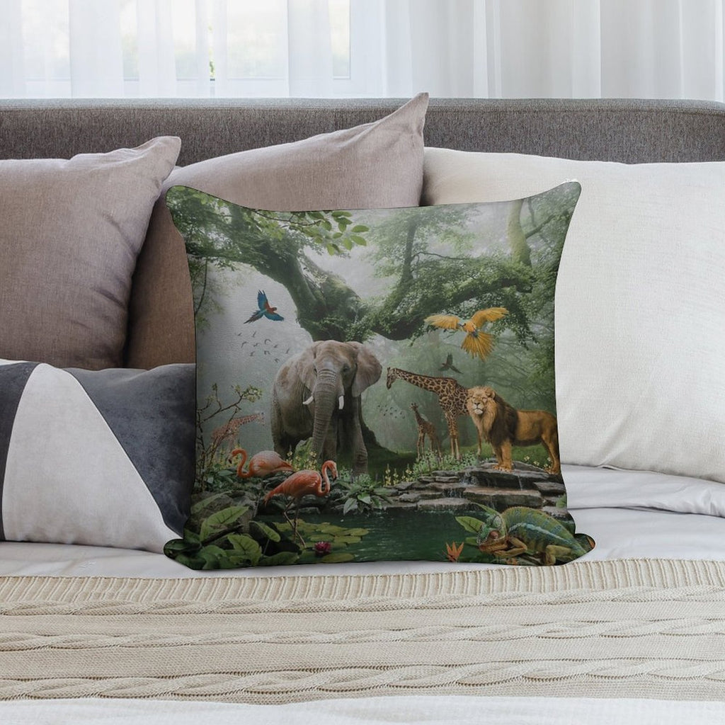 PROJECT PARADISE Soft Washable Throw Pillow