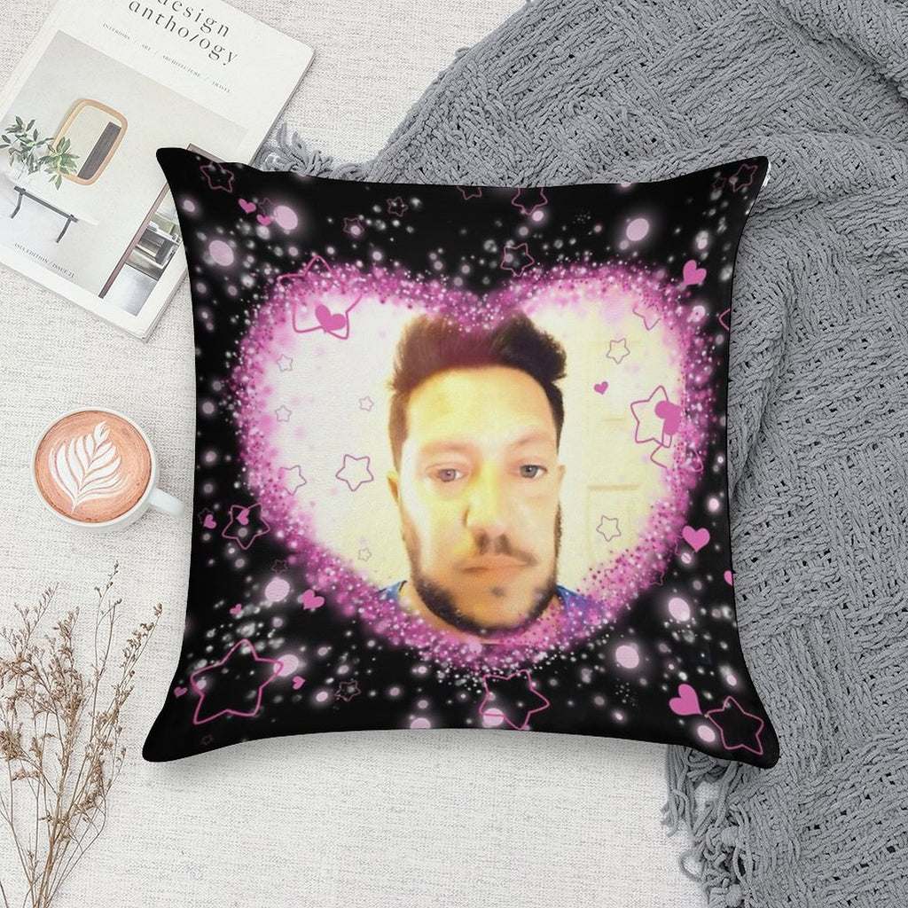 Impractical Jokers Sal Vulcano Kawaii Cutesy Edit Meme Soft Multiple Sizes Throw Pillow