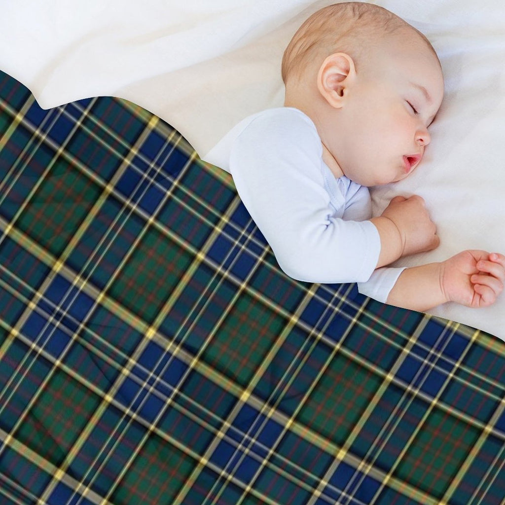 Clan MacMillan Hunting Tartan Eco-conscious Throw Blanket