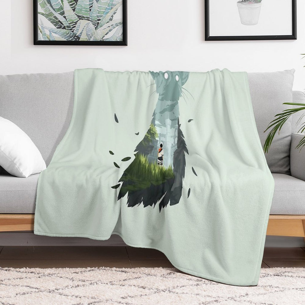 Master of The Valley Machine-washable Throw Blanket