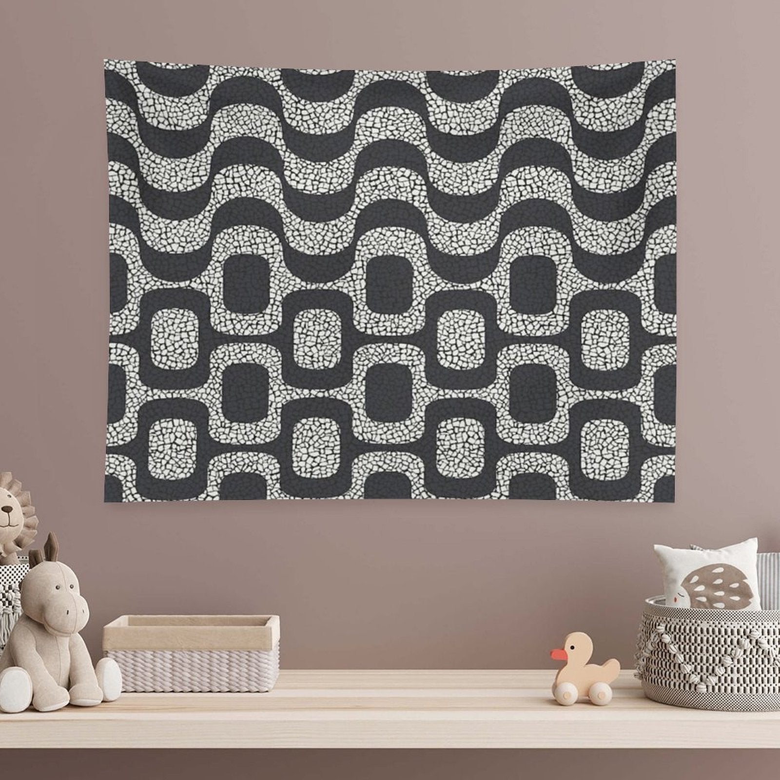 Copacabana - Ipanema Beach Tapestry
