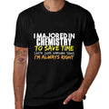 Chemistry Major Gift for Back to School Gift  Summer-ready Fabric T-Shirt