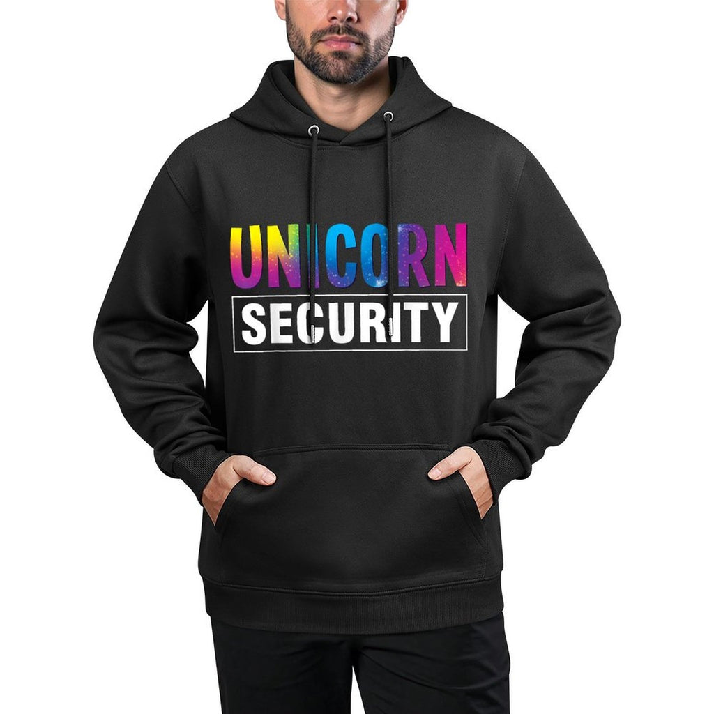 Unicorn Security Halloween Matching Kids Men Women Unisex Design Hoodie