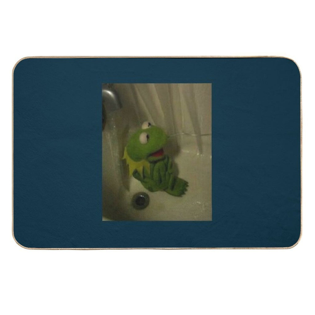 Trippy Skelly  Pet-Safe Bath Mat