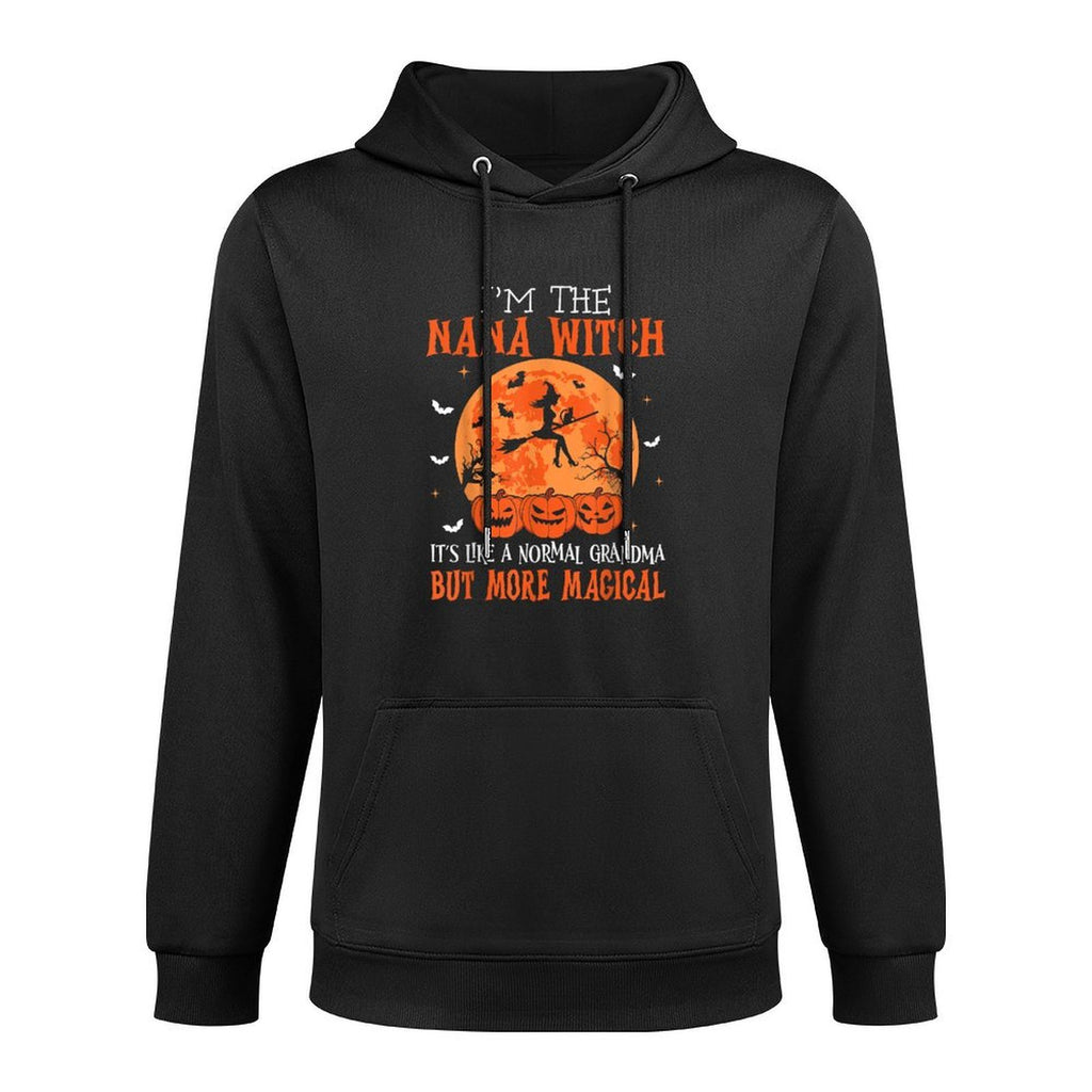 Im The Nana Witch Its Like A Normal Grandma Halloween Machine Washable Hoodie