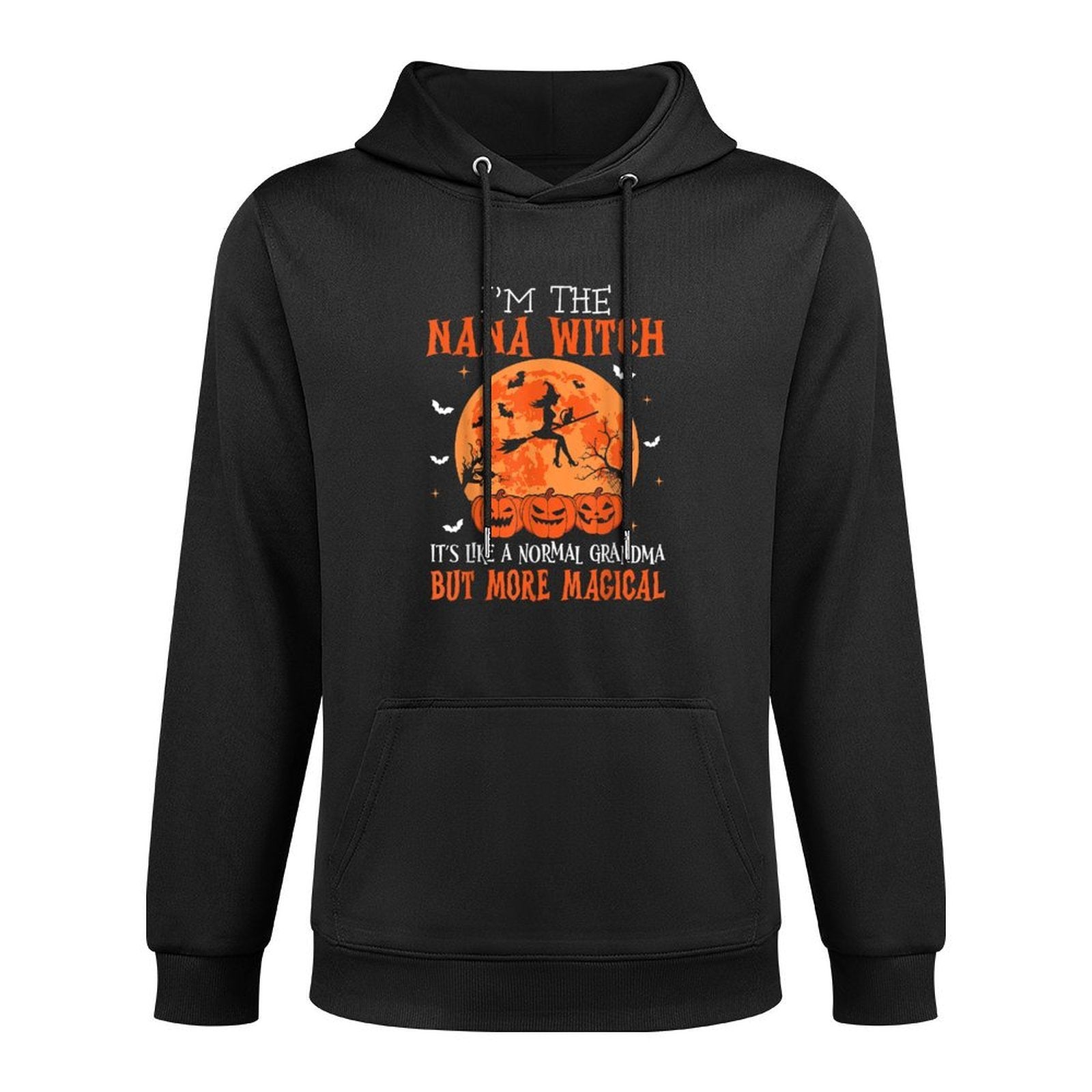 Im The Nana Witch Its Like A Normal Grandma Halloween Machine Washable Hoodie