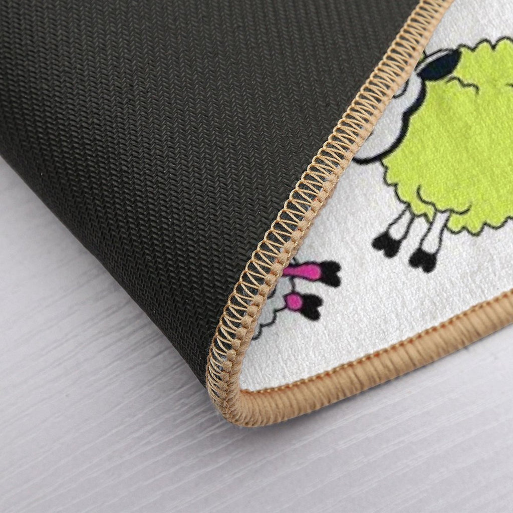 Unique Sheep  Stain-Proof Bath Mat