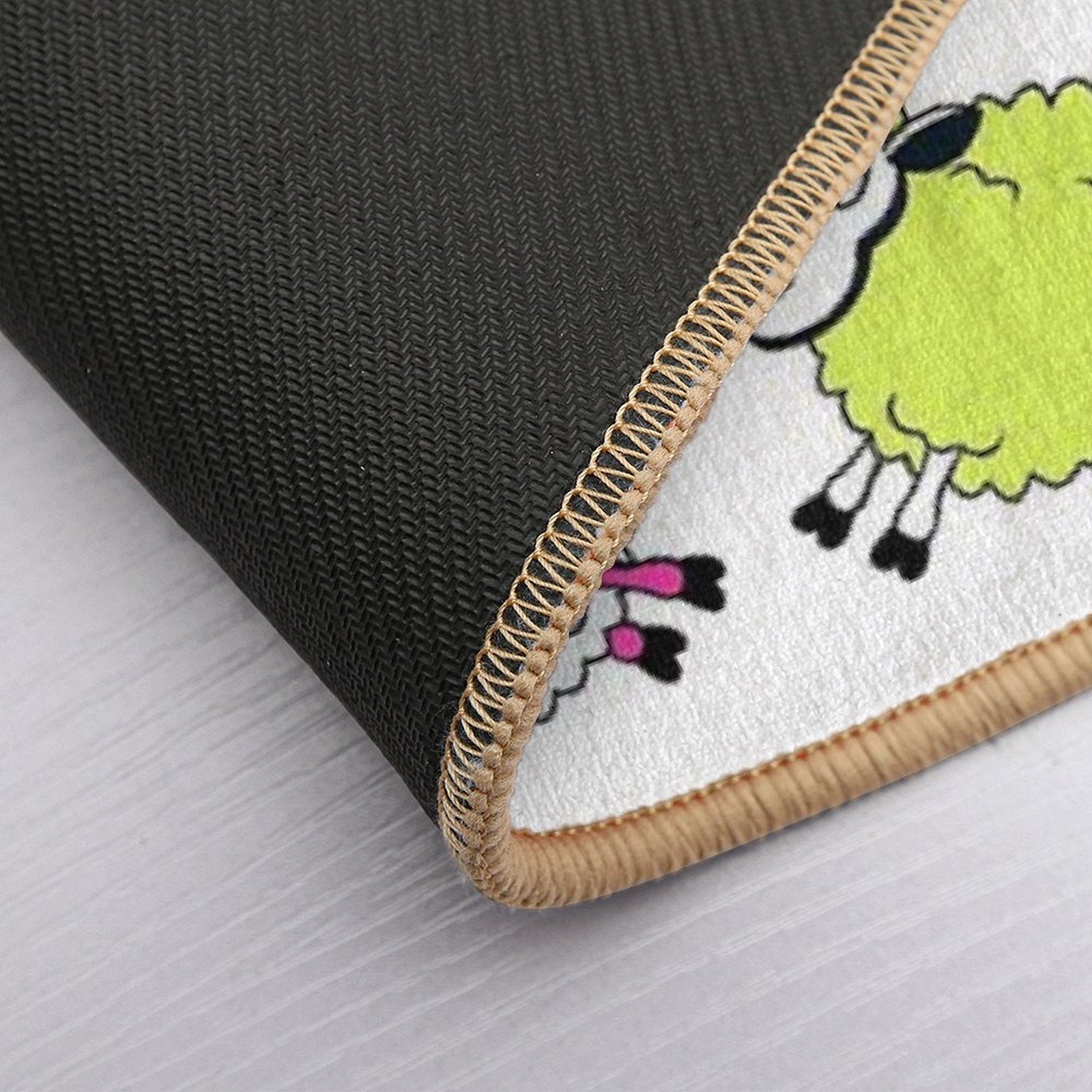 Unique Sheep  Stain-Proof Bath Mat