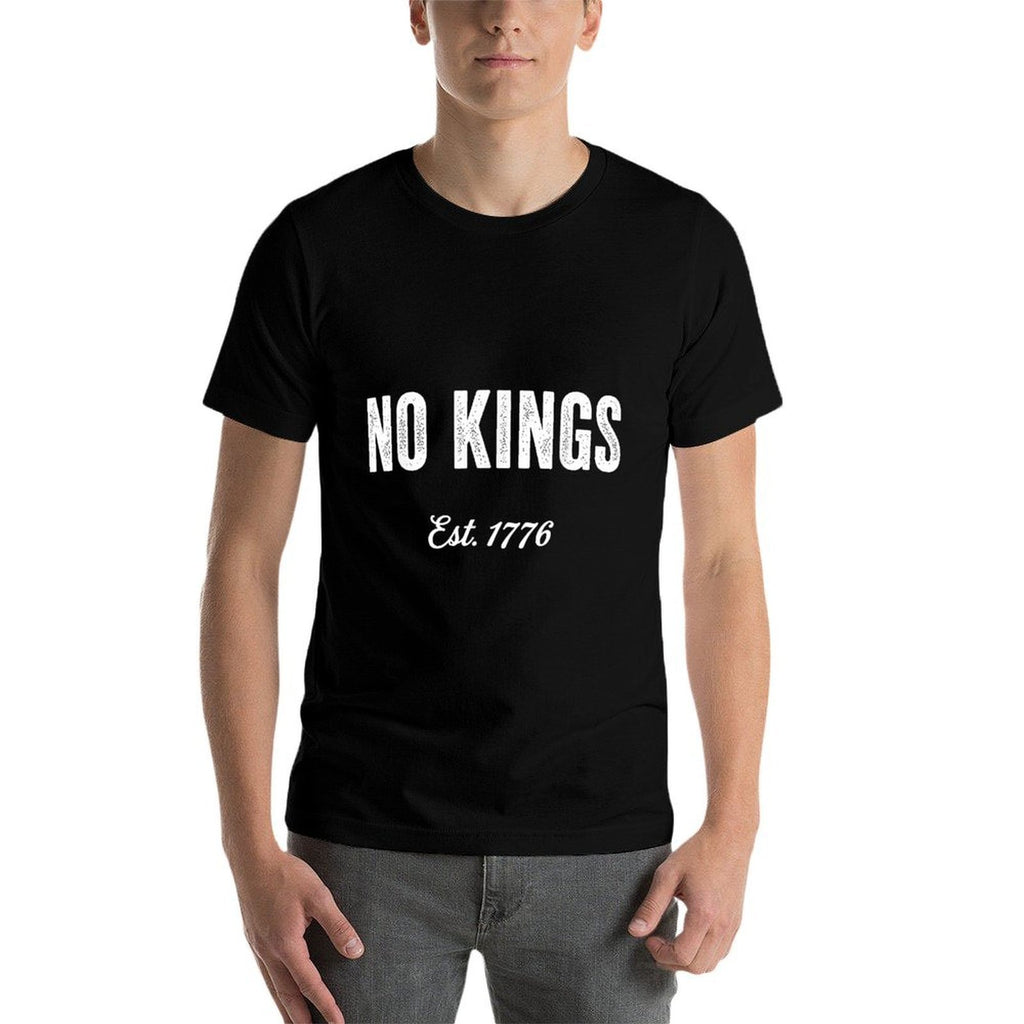 No Kings Est 1776  Stretchy T-Shirt