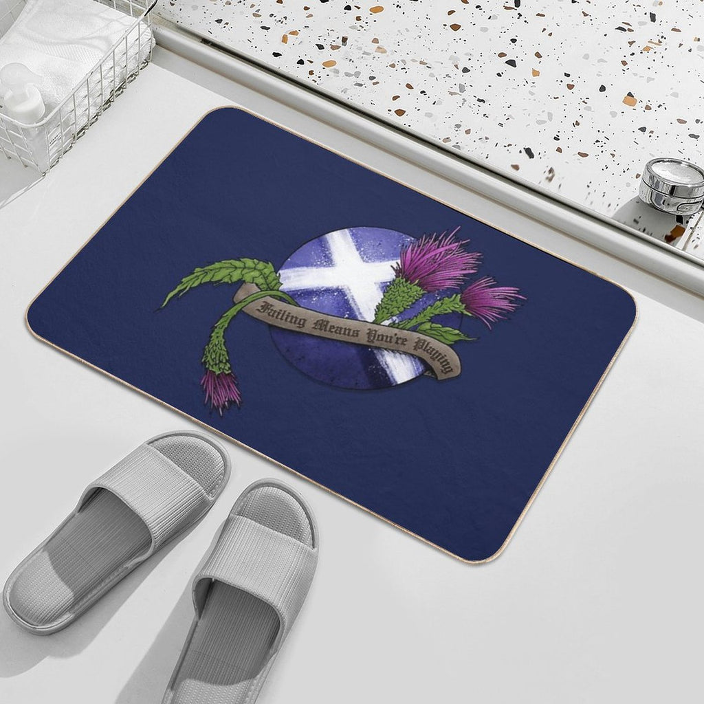 Failing Means You're Playing  Repositionable Bath Mat
