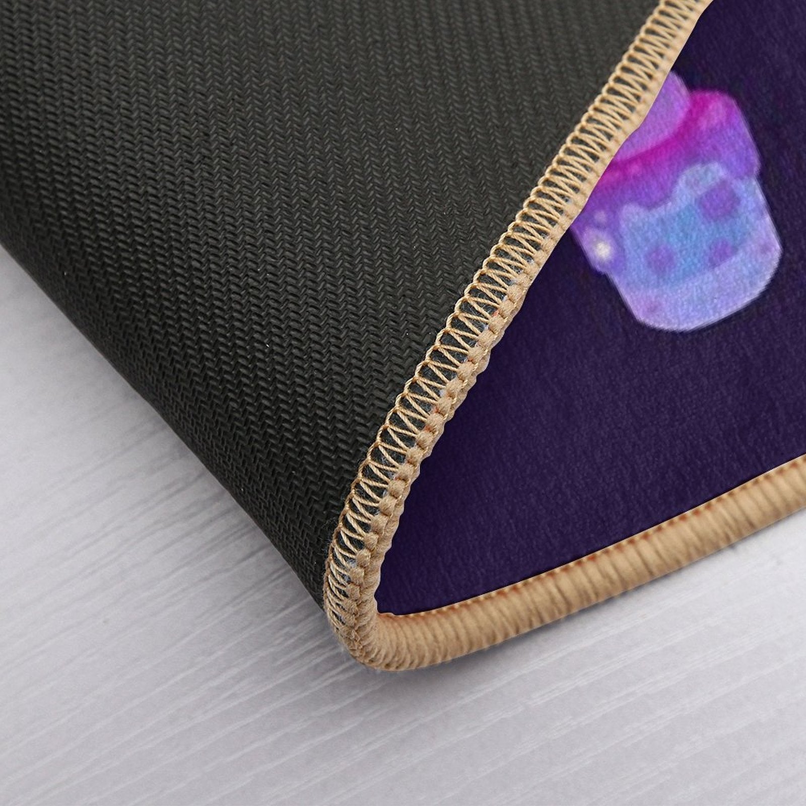Blueberry Frog - Dark  Non-Slip Bath Mat