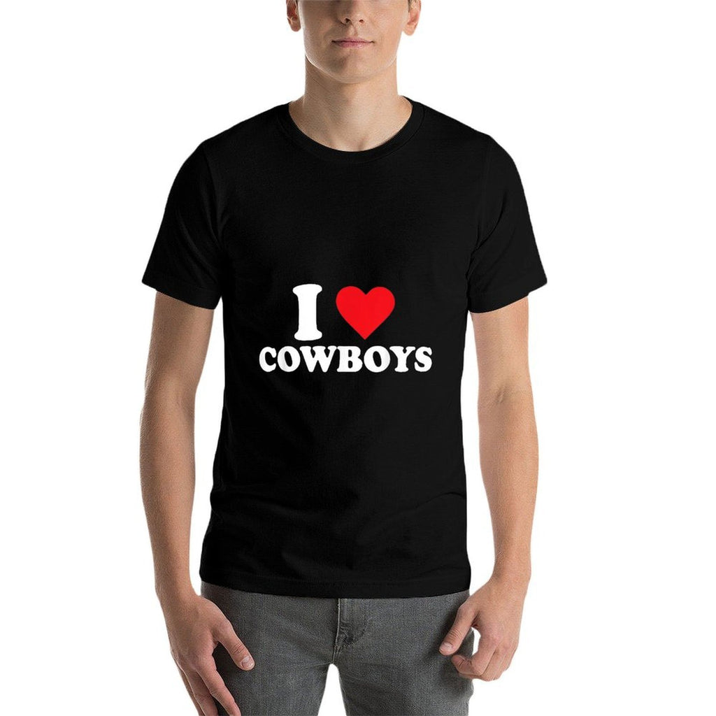 I Love Cowboys  Slim-fit Cut T-Shirt