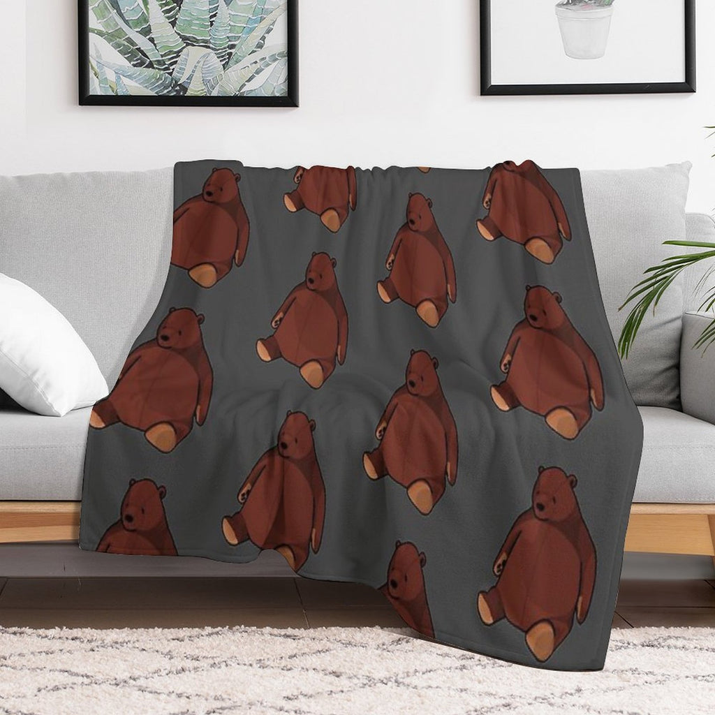 Djungelskog Drawing Gift-ready Throw Blanket