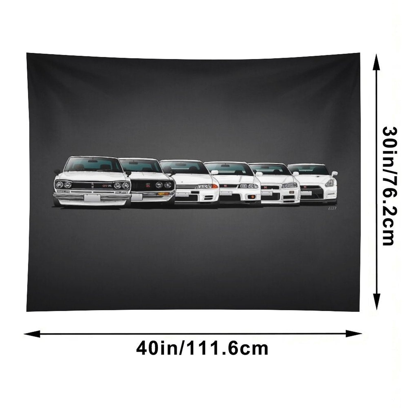 History Nissan GTR - V02 Tapestry