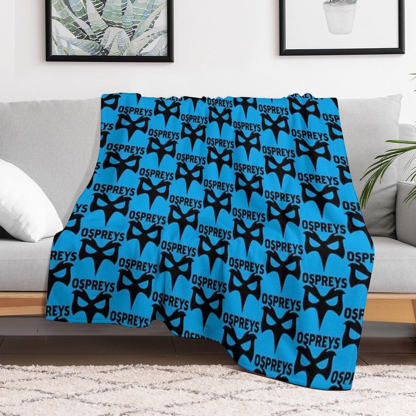 Ospreys Versatility Throw Blanket