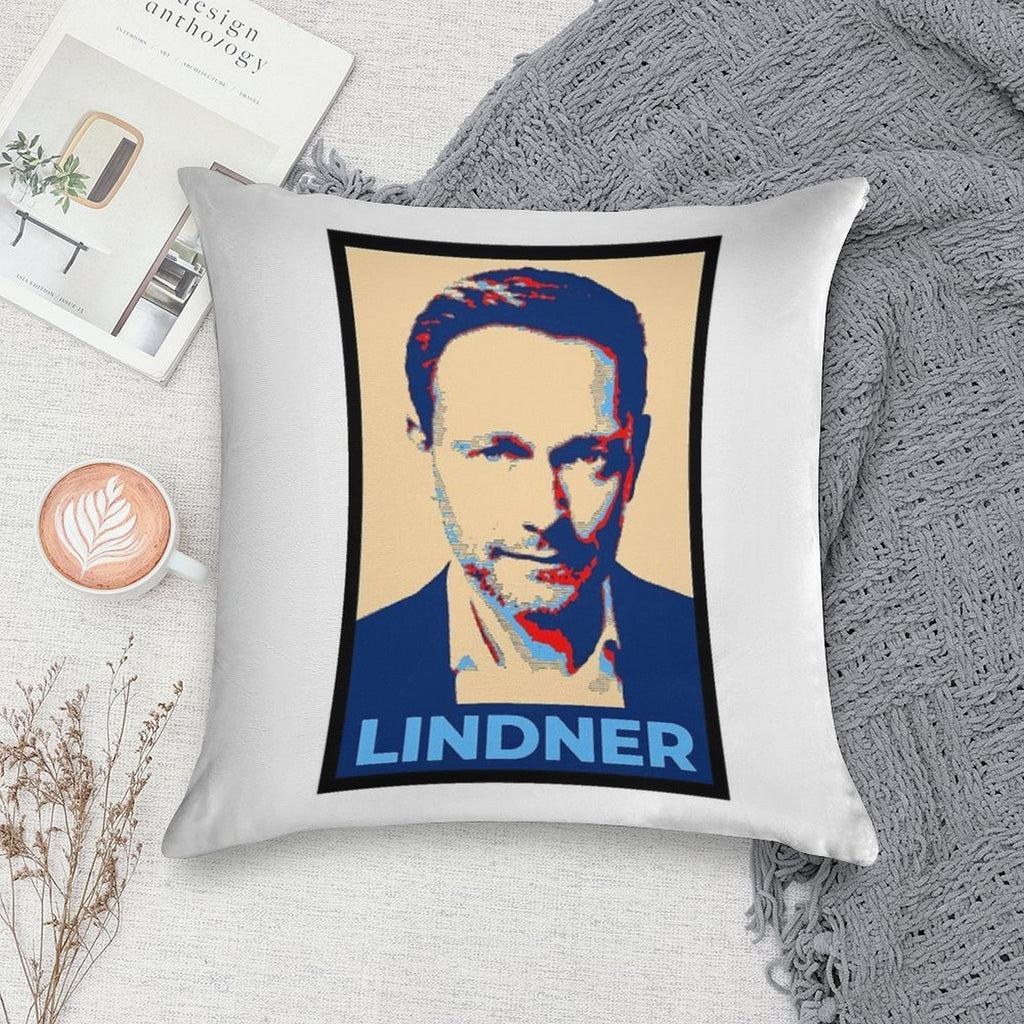 Legend - CHRISTIAN LINDNER - Minister of Finance Soft Easy Maintenance Throw Pillow