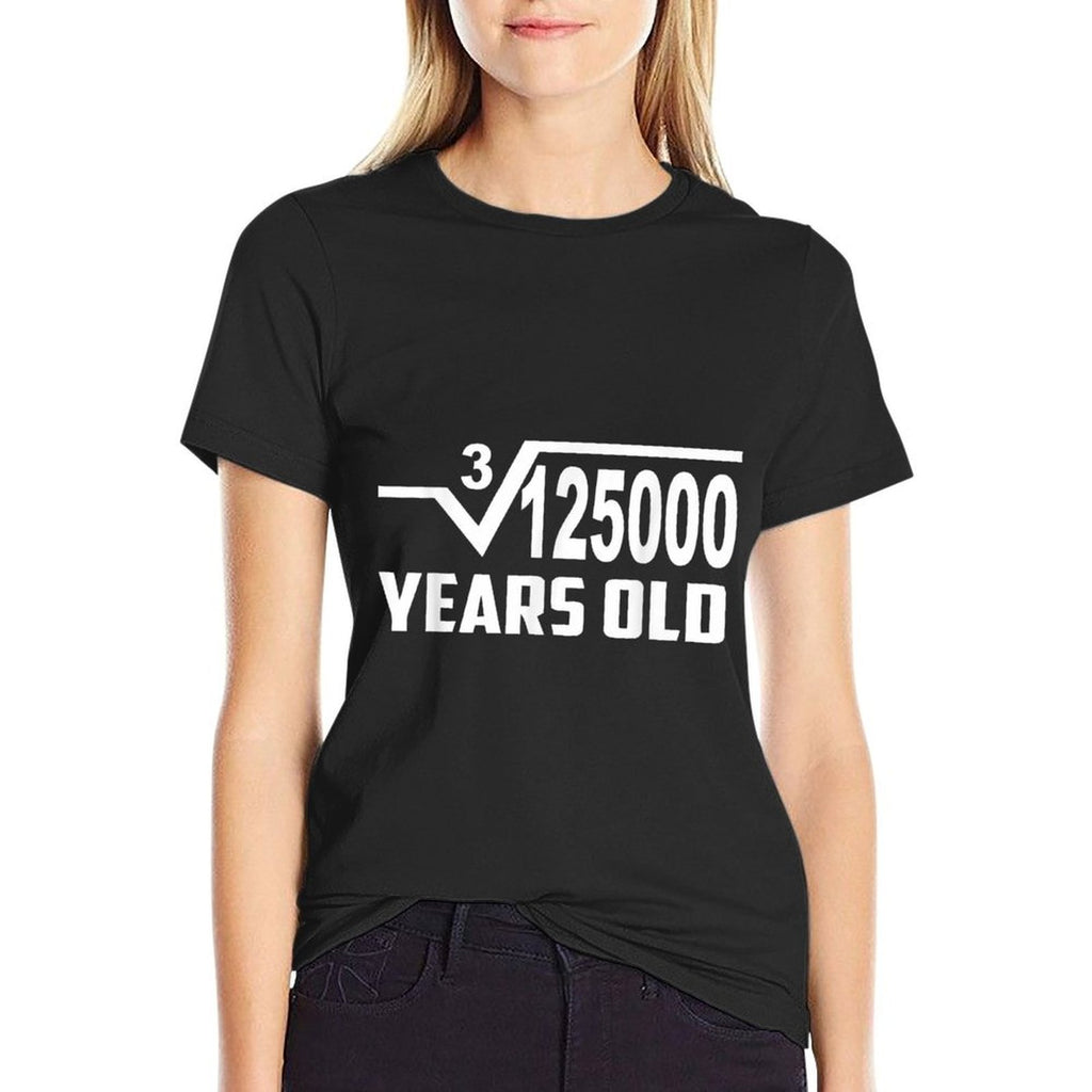 Cube Root Nice 50 Year Old Bday 50th Birthday Men Women  Quick-drying T-Shirt