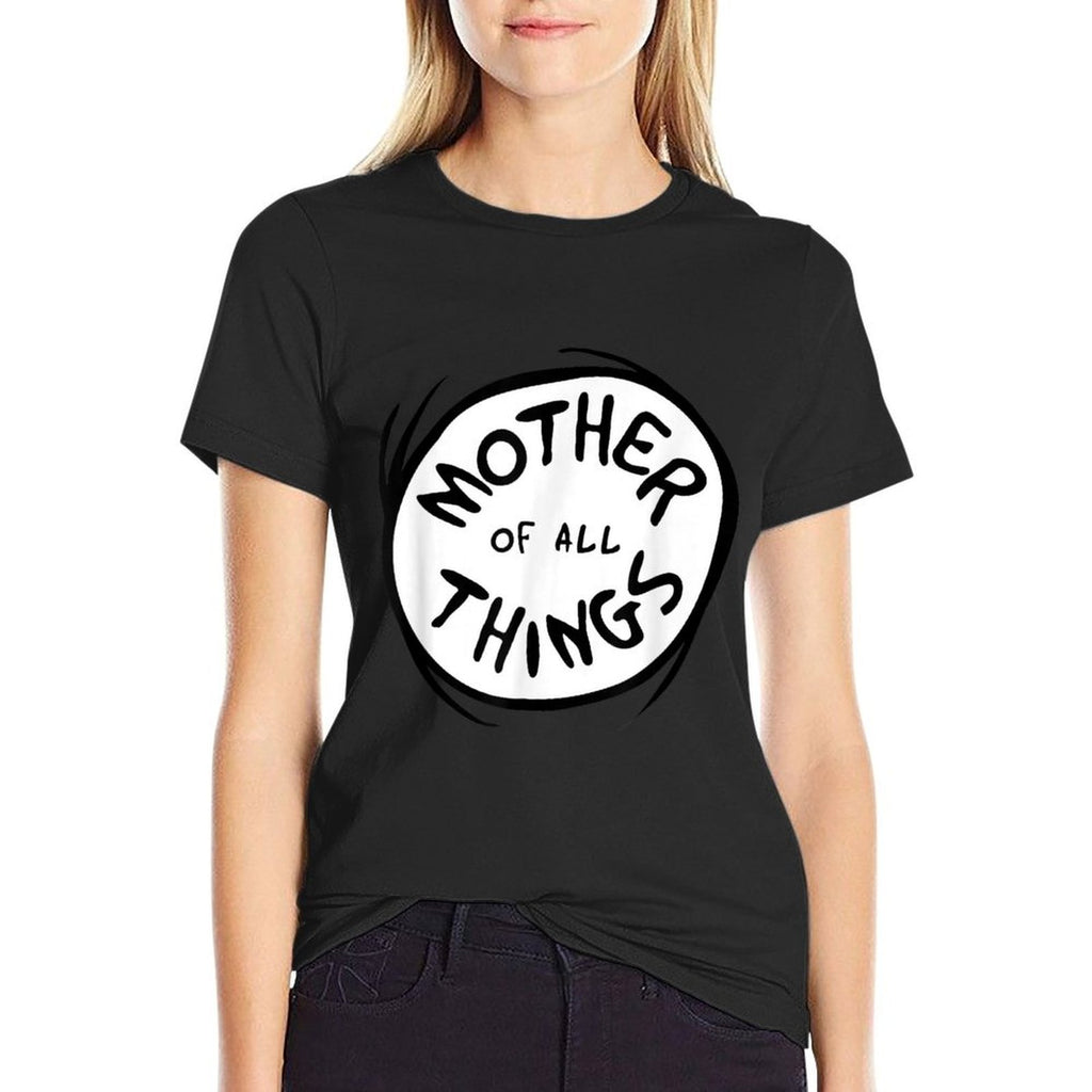 Dr. Seuss Mother of All Things Emblem RED  Breathable T-Shirt
