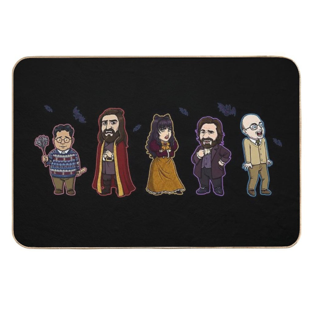 Lil What We Do in The Shadows Gang  Absorbent Bath Mat