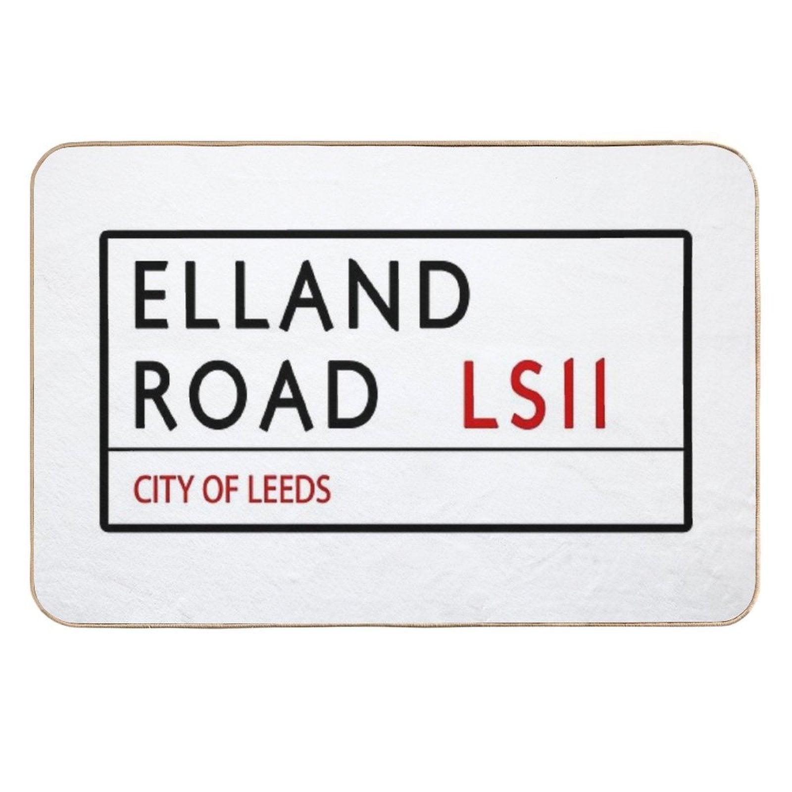 Elland Road  Odorless Bath Mat